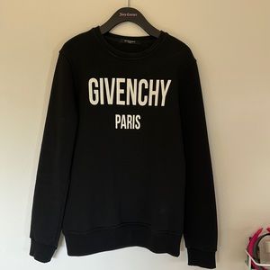 Givenchy Black Crew Neck Sweater